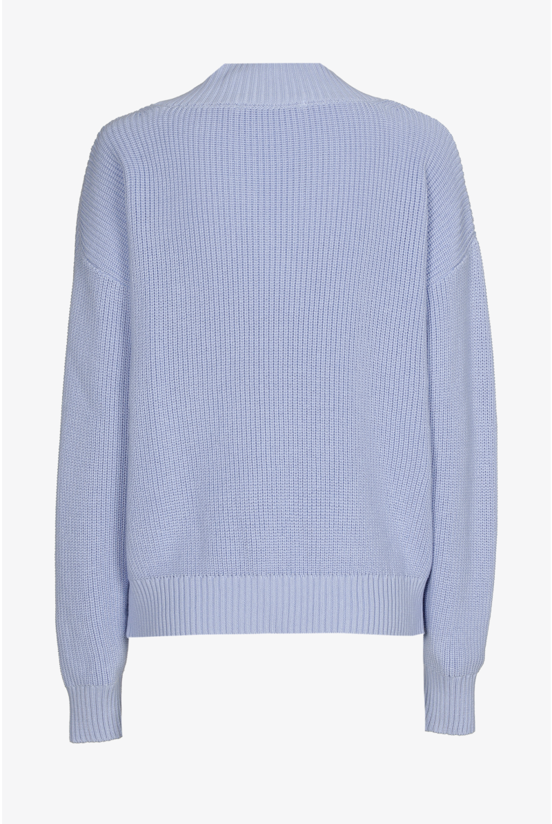 Trui met vrouwelijke V-hals