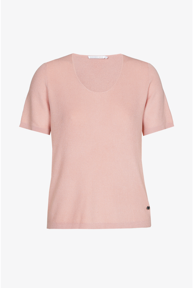 Pullover in elegantem Perlmuster