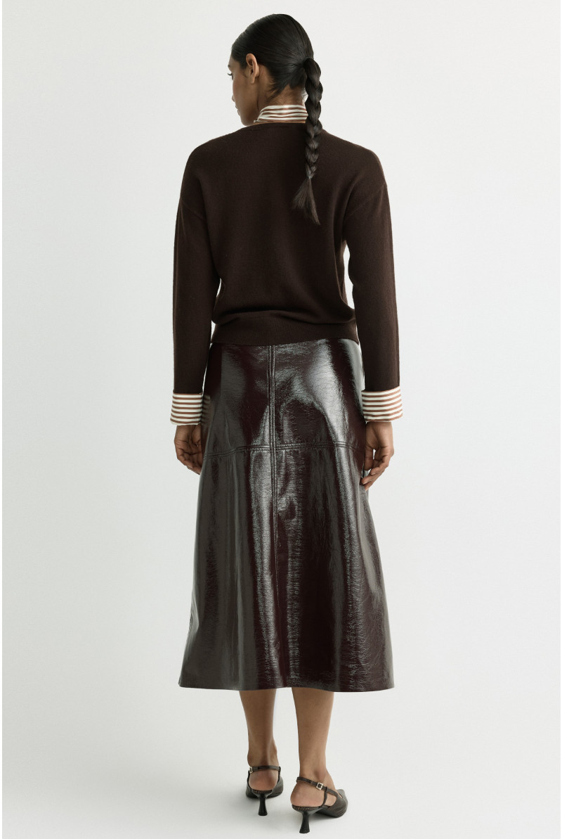 Strickjacke mit Schleife
