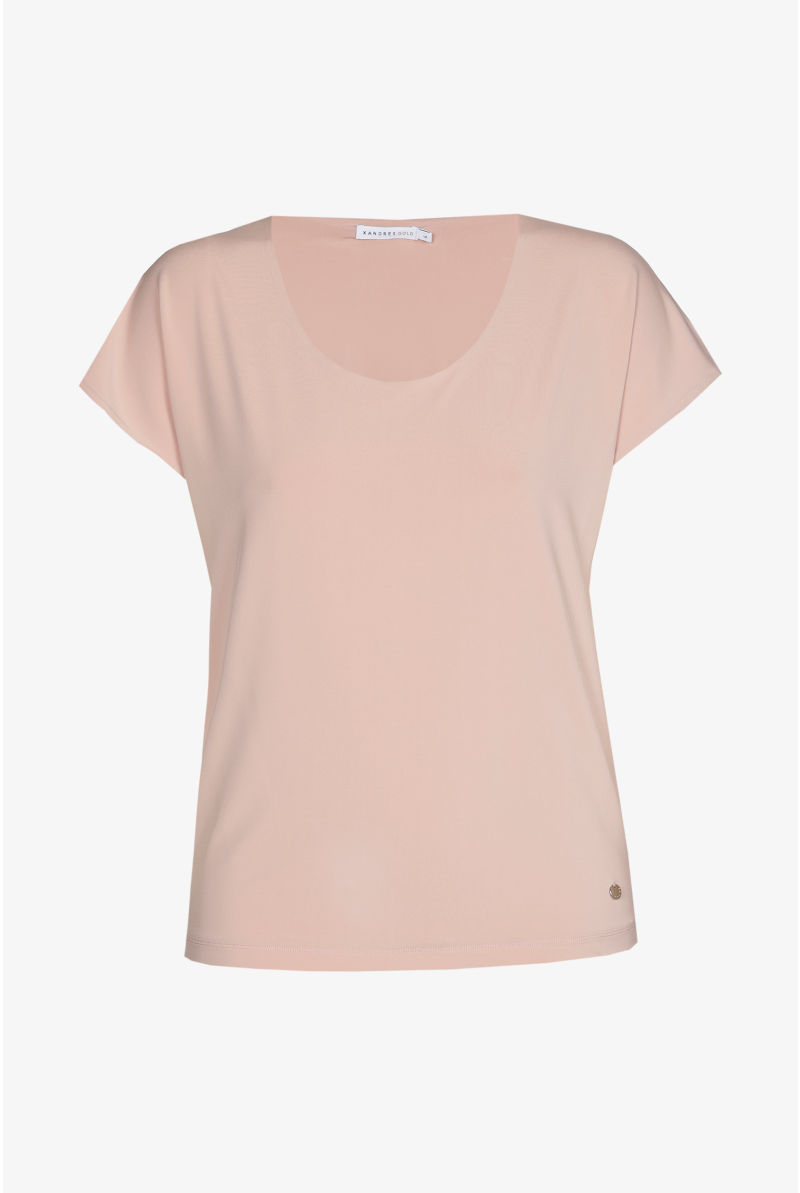 Top with cap sleeves