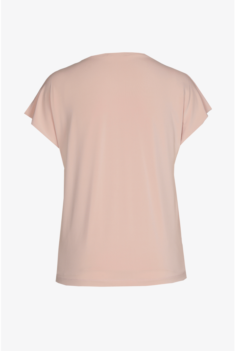 Top with cap sleeves