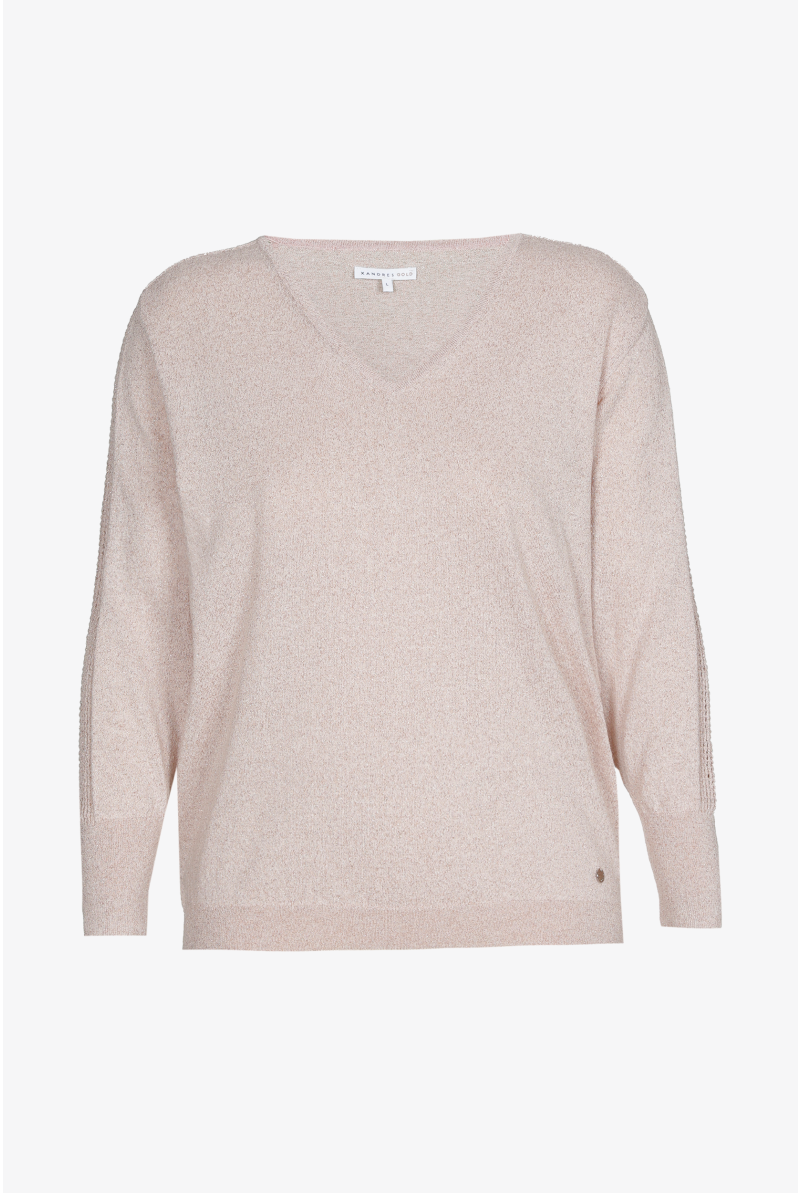 Elegant lurex pullover