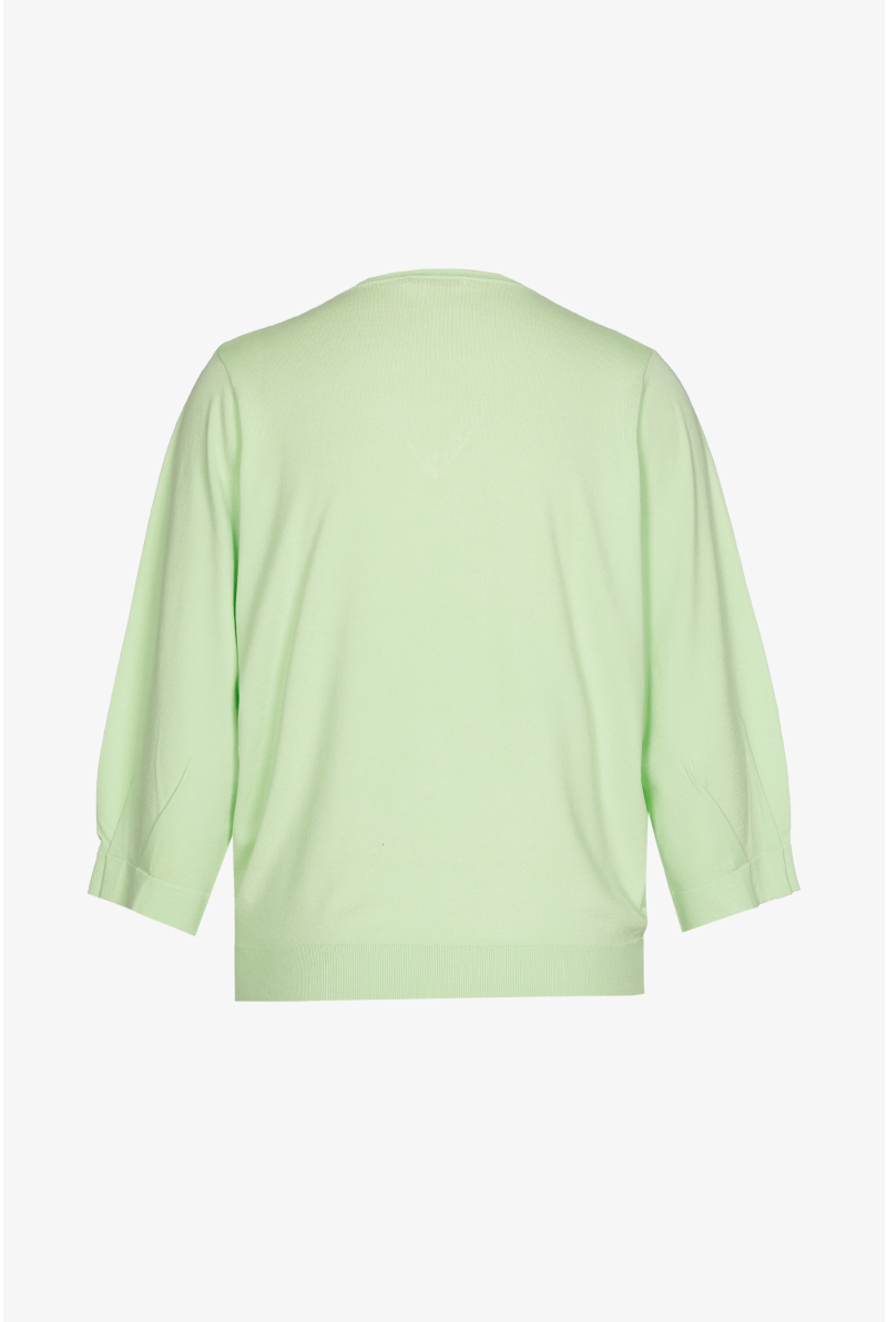 Pullover with pleat detailing at cuffs