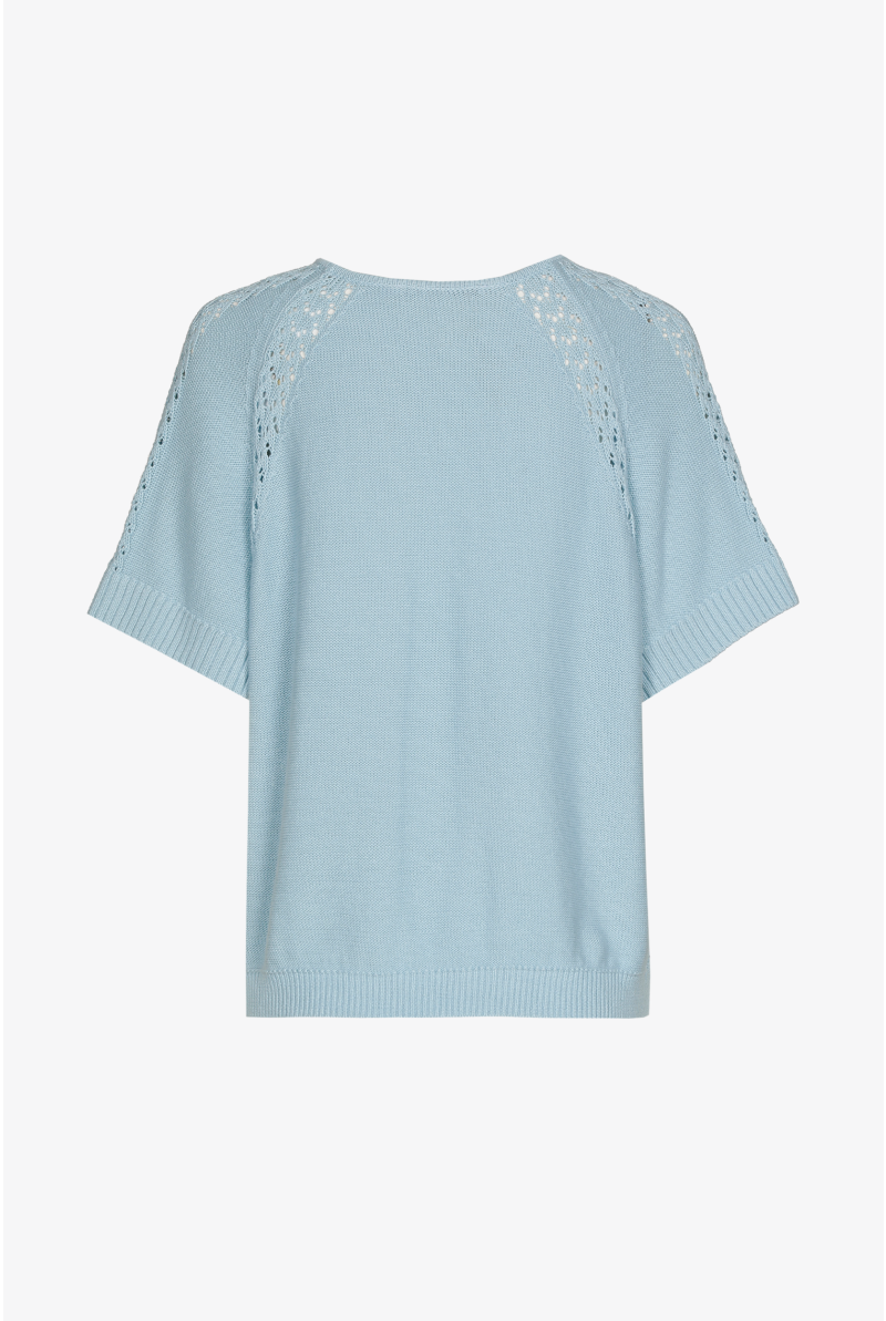 Katoenen pull met raglanmouwen