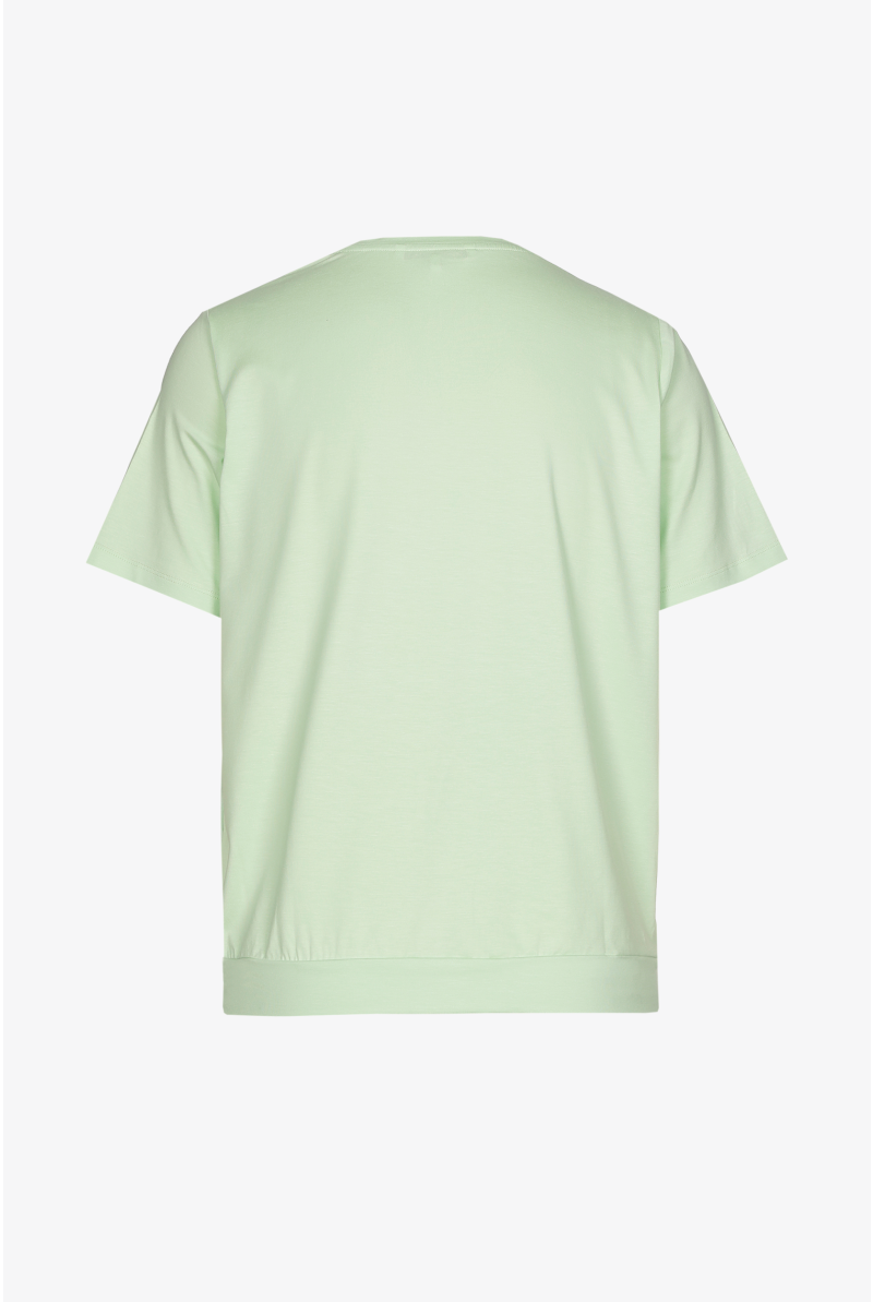 T-shrt met diepe V-hals