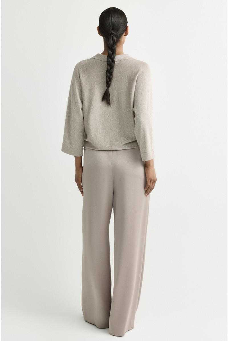 Polo met lurex