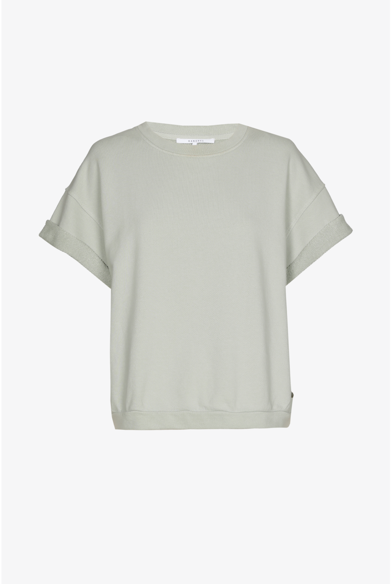 Sporty pullover in cotton