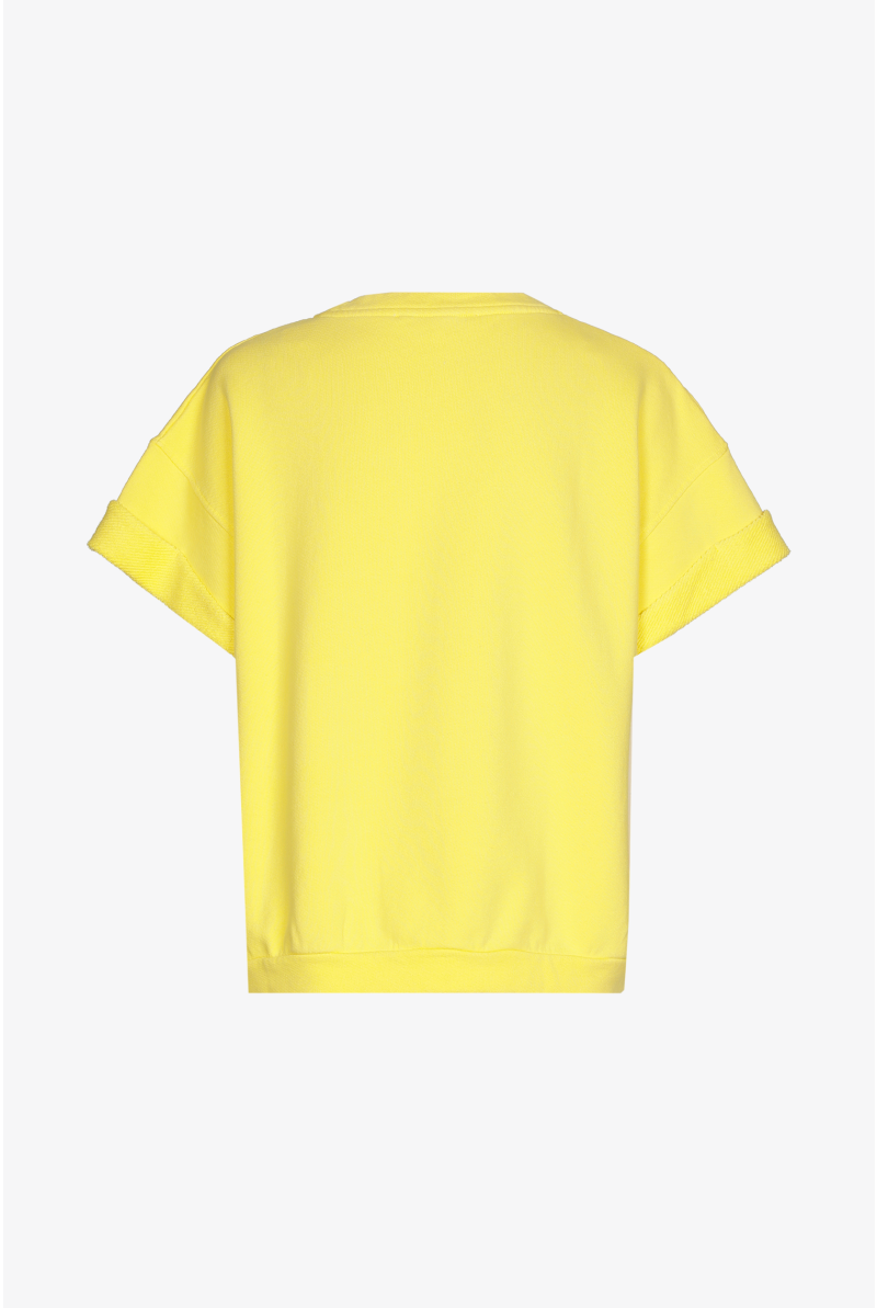 Sporty pullover in cotton