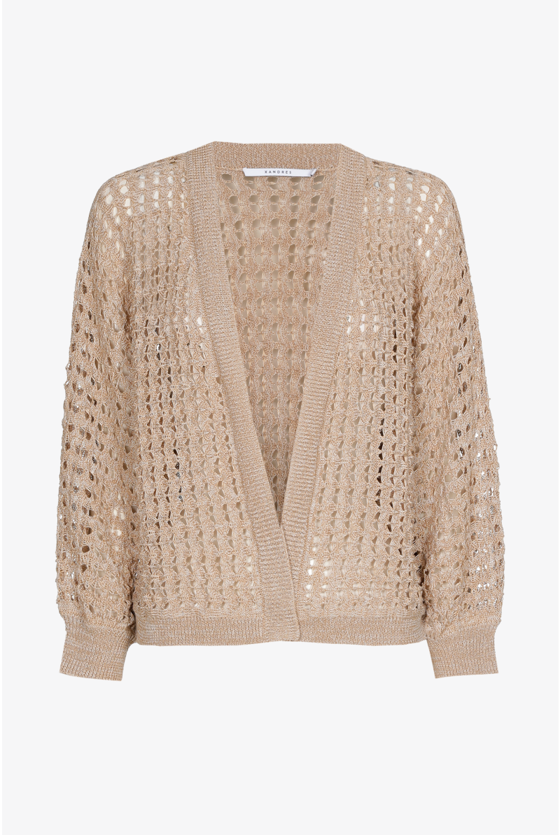 Weste mit Häkelmuster