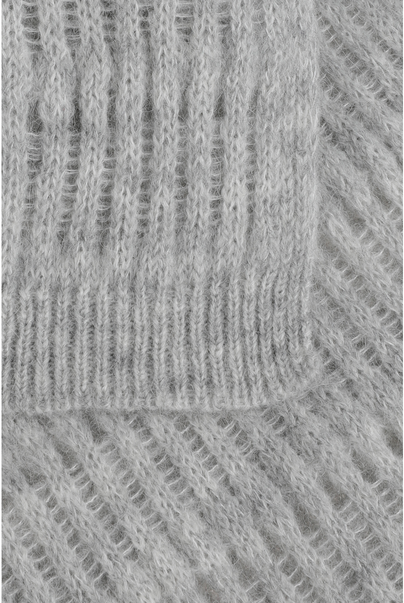 Écharpe tricotée légère