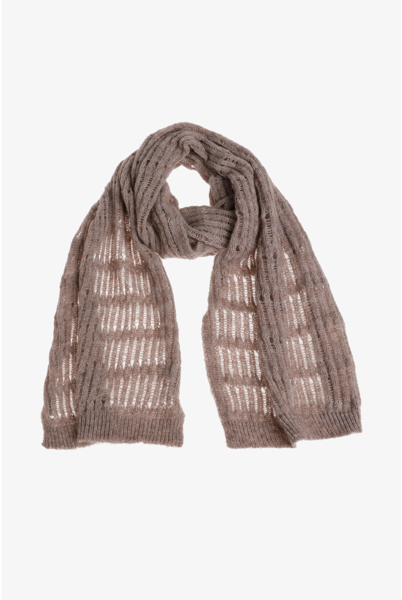 Light knitted scarf