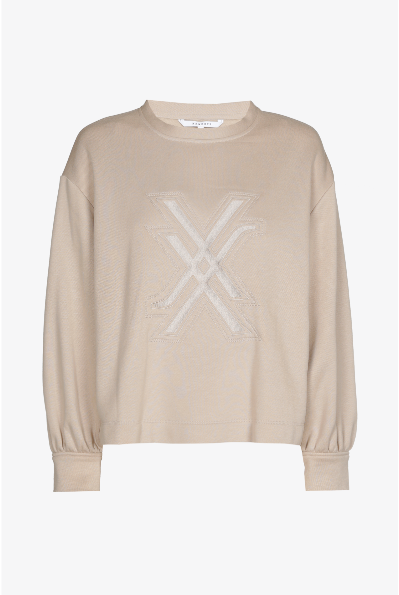 Zachte branded sweater