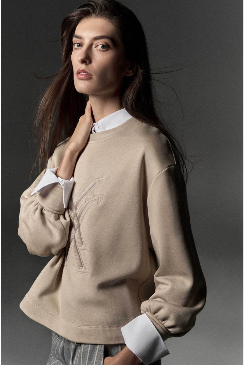 Zachte branded sweater