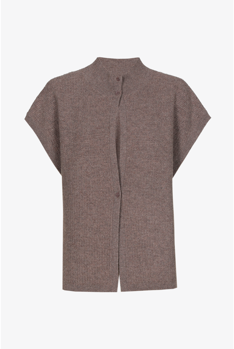 Gilet van merinowol