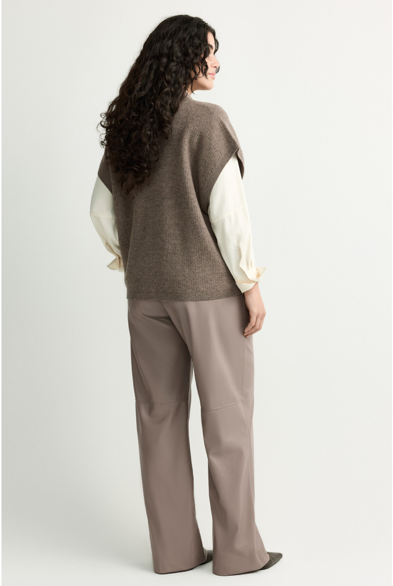 Gilet van merinowol