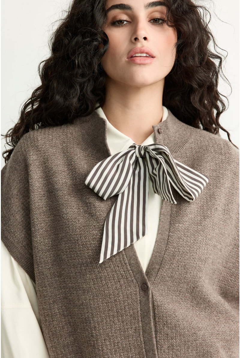 Gilet van merinowol