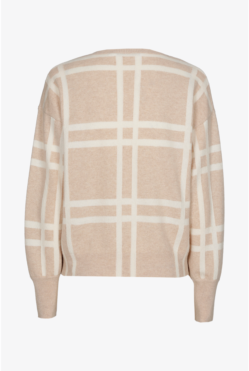 Pullover mit Blockprint