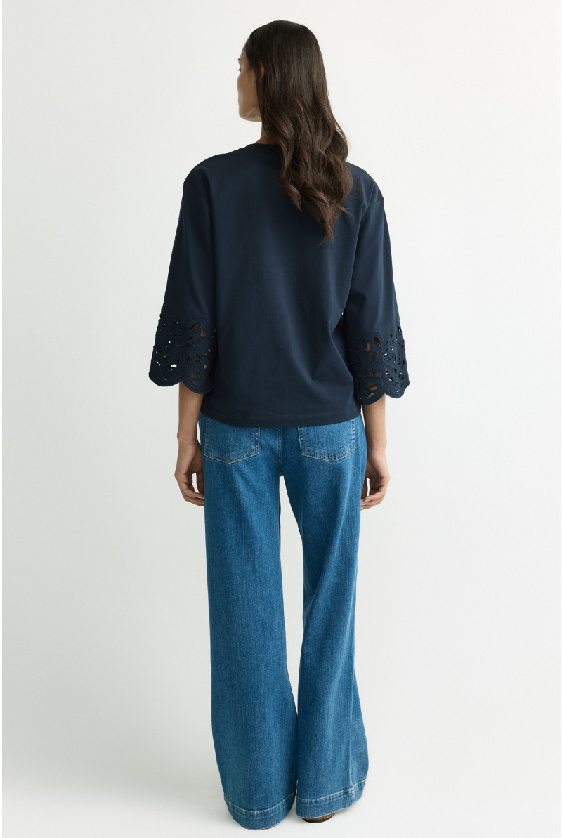 T-shirt met lange mouwen