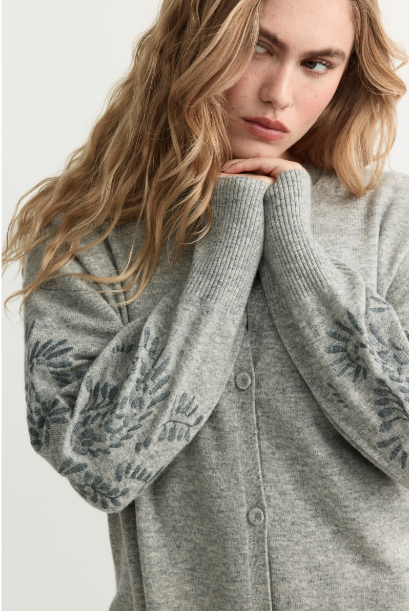 Cashmere blend cardigan
