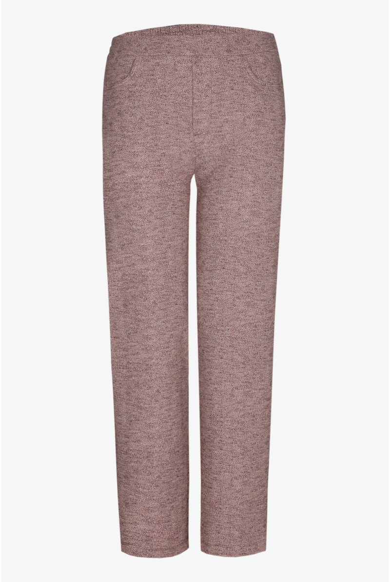 Zachte broek met lurex
