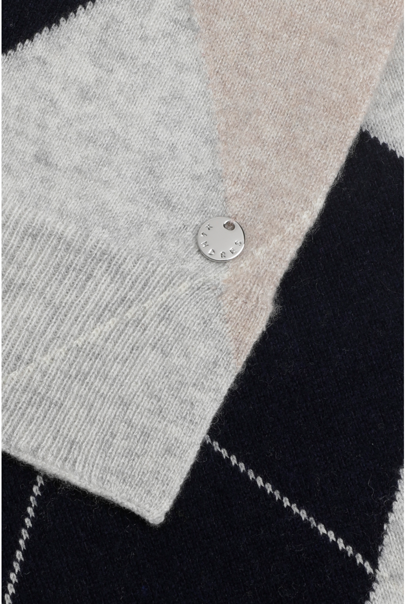 Checked scarf 