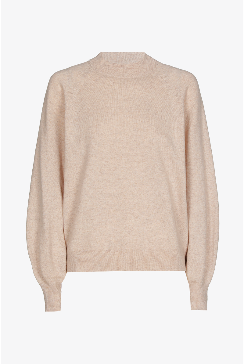 Wollen pull met kraag