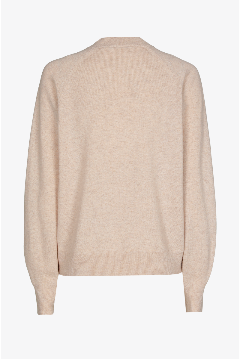 Wollen pull met kraag