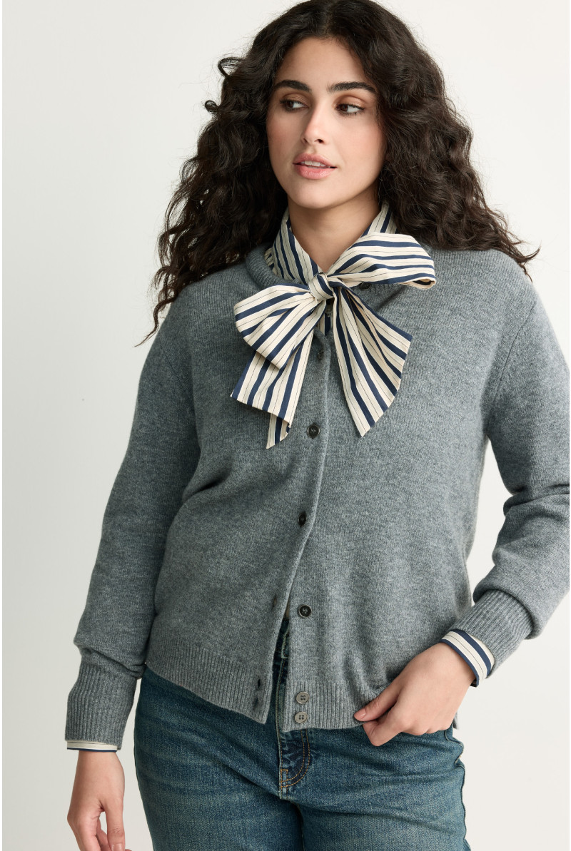 Cardigan van merinowol