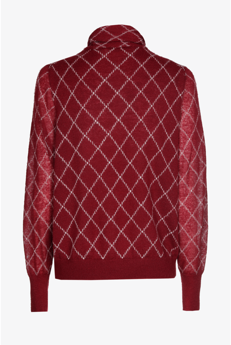 Weicher Pullover mit Schalkragen