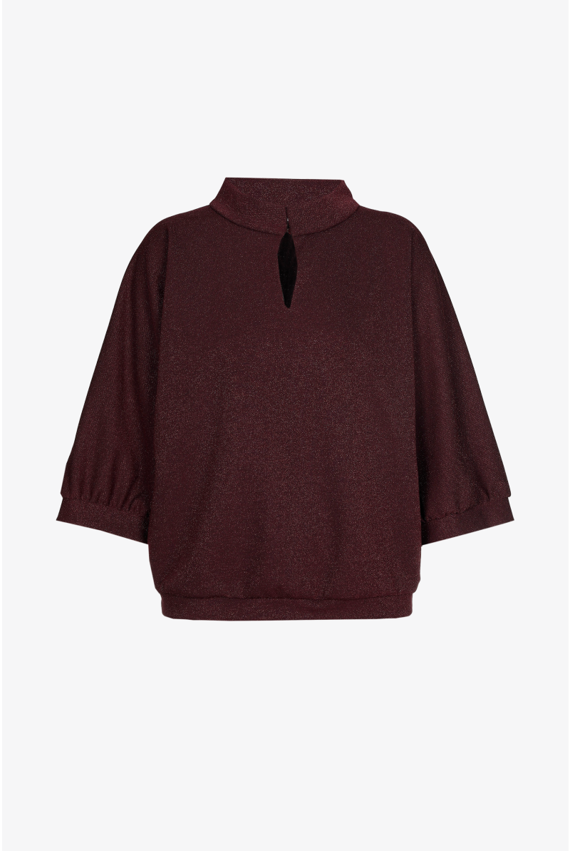 Bluse mit Lurex