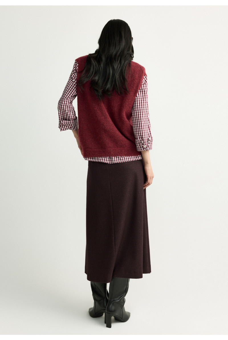 Gilet van alpacamix