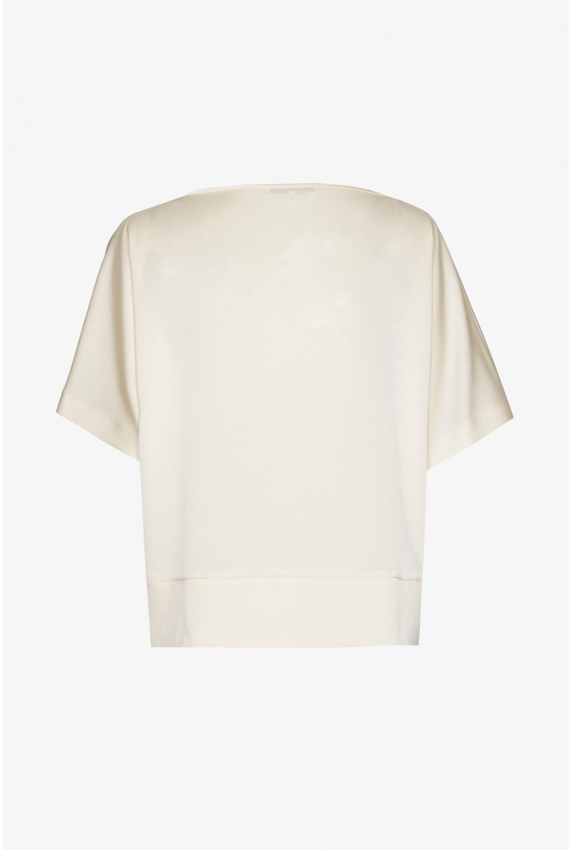 Blouse with bow detail