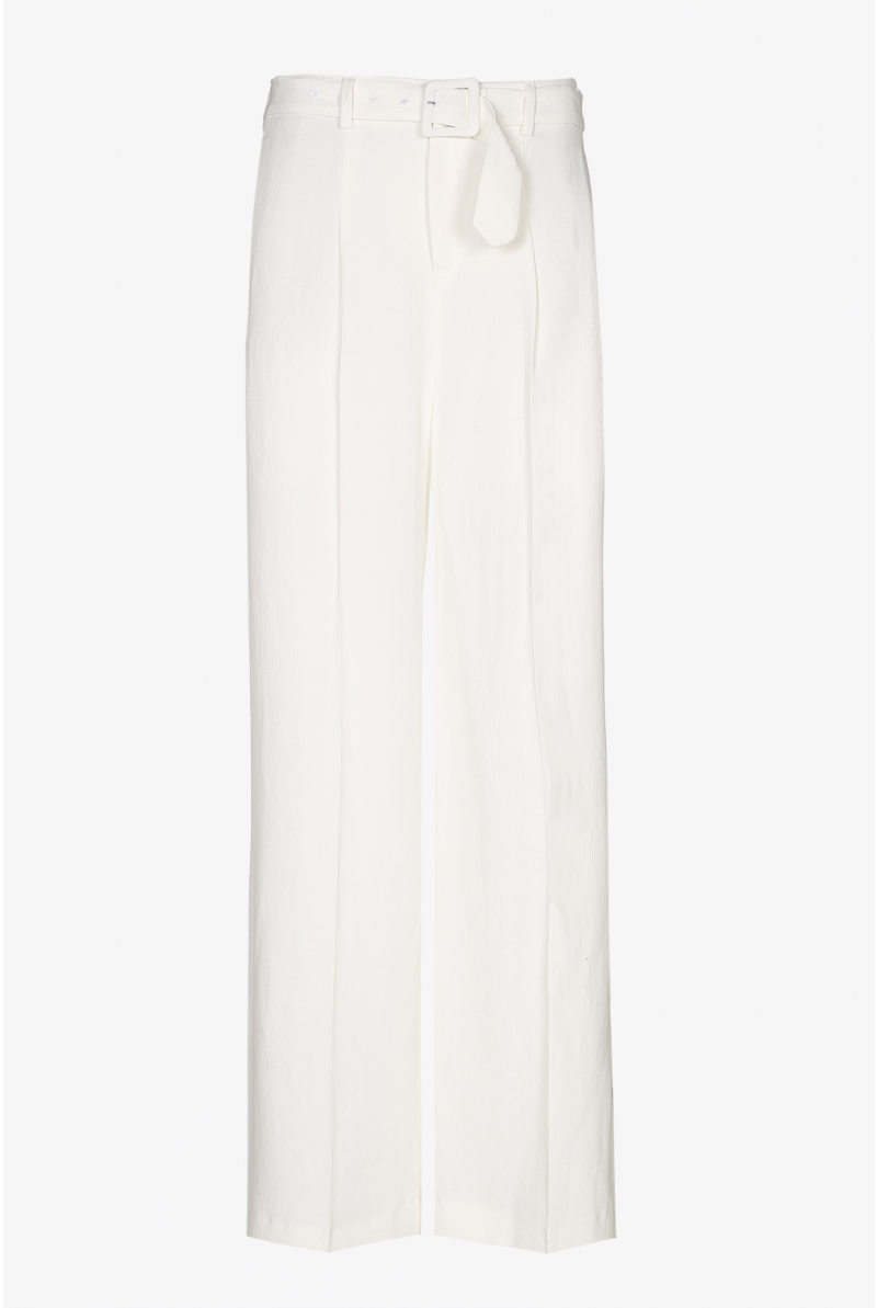 Gelijkmatig Derde beoefenaar Witte broek met wijde pijpen - Xandres