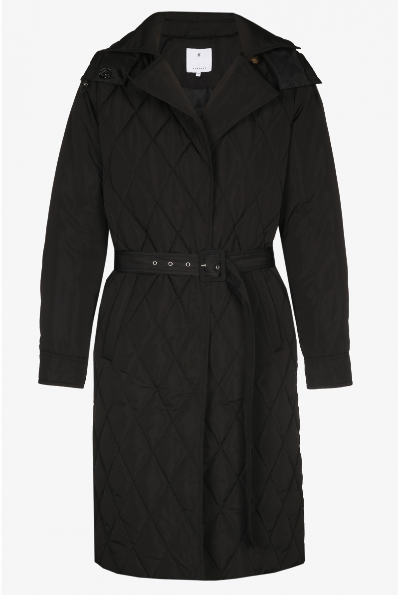 Gesteppter Trenchcoat