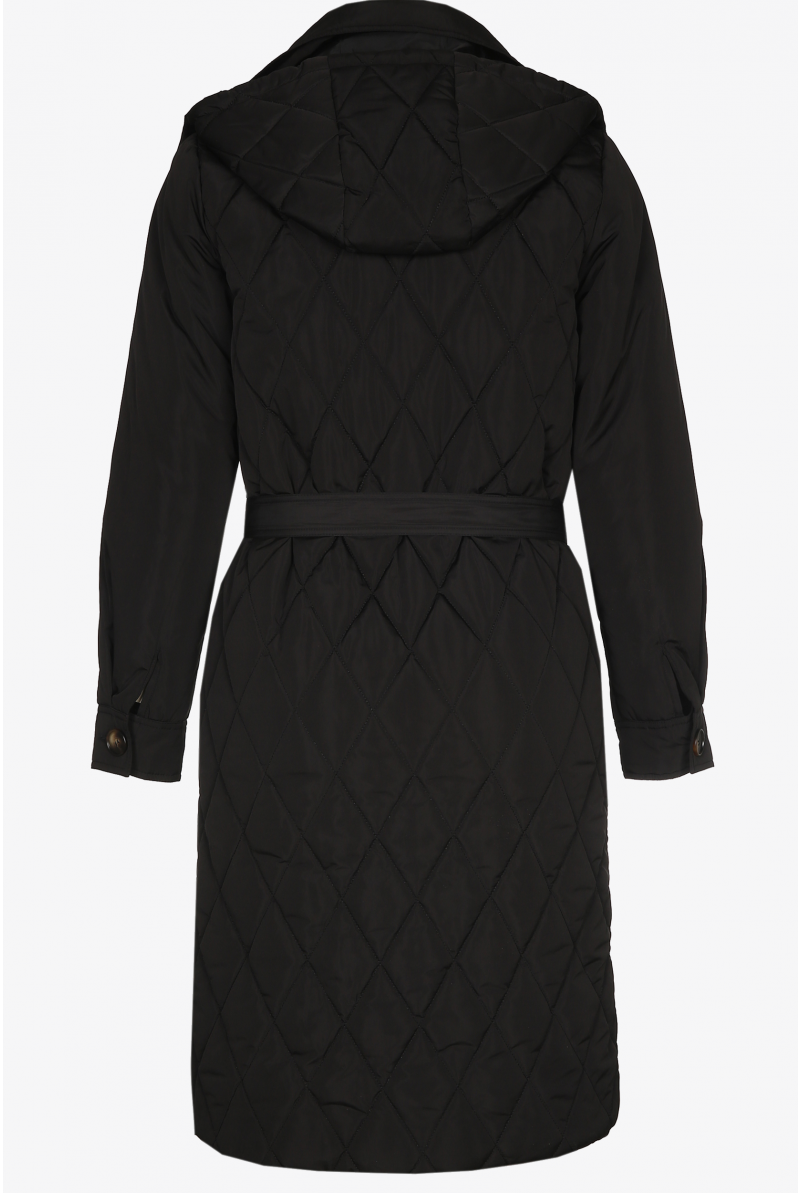 Gesteppter Trenchcoat