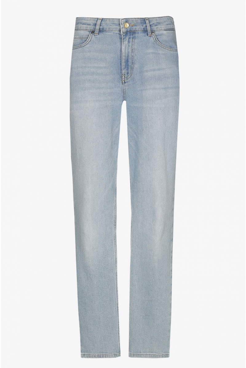 Broek met jeanslook