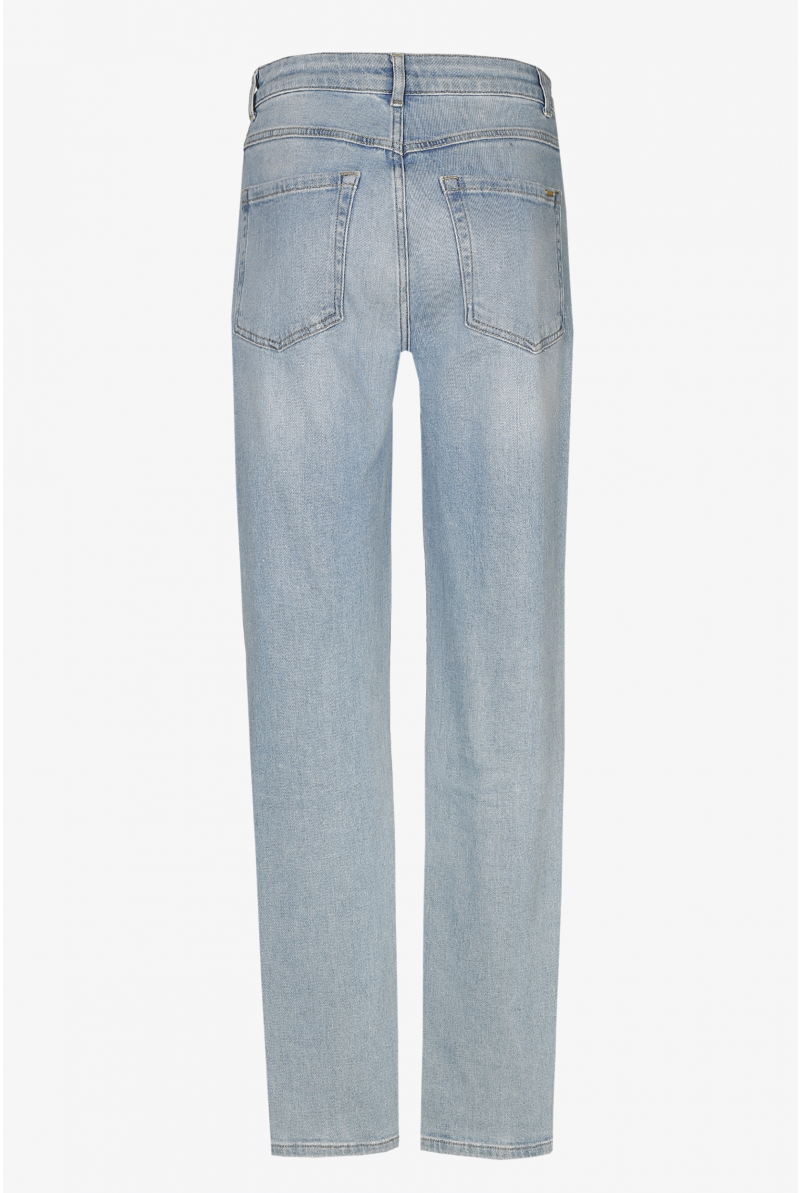 Broek met jeanslook