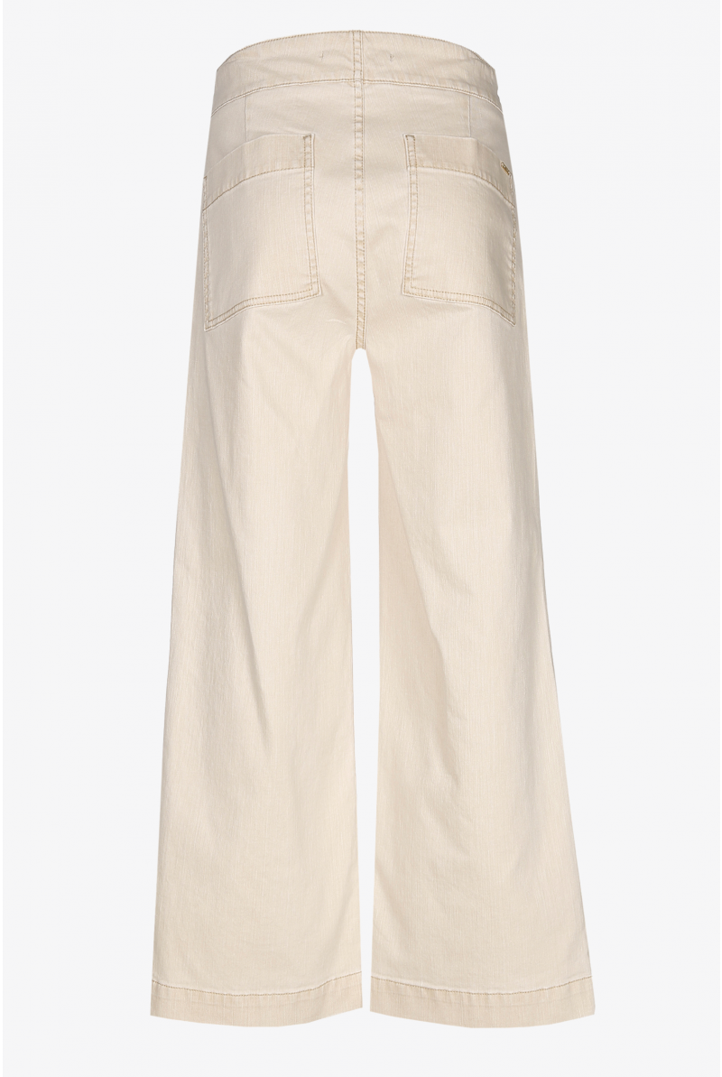 7/8 broek met wijde pijpen