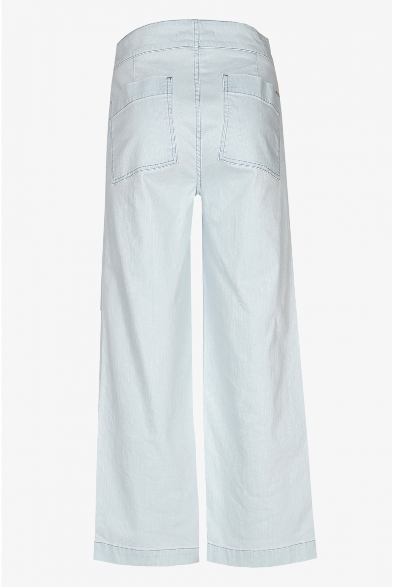 7/8 broek met wijde pijpen