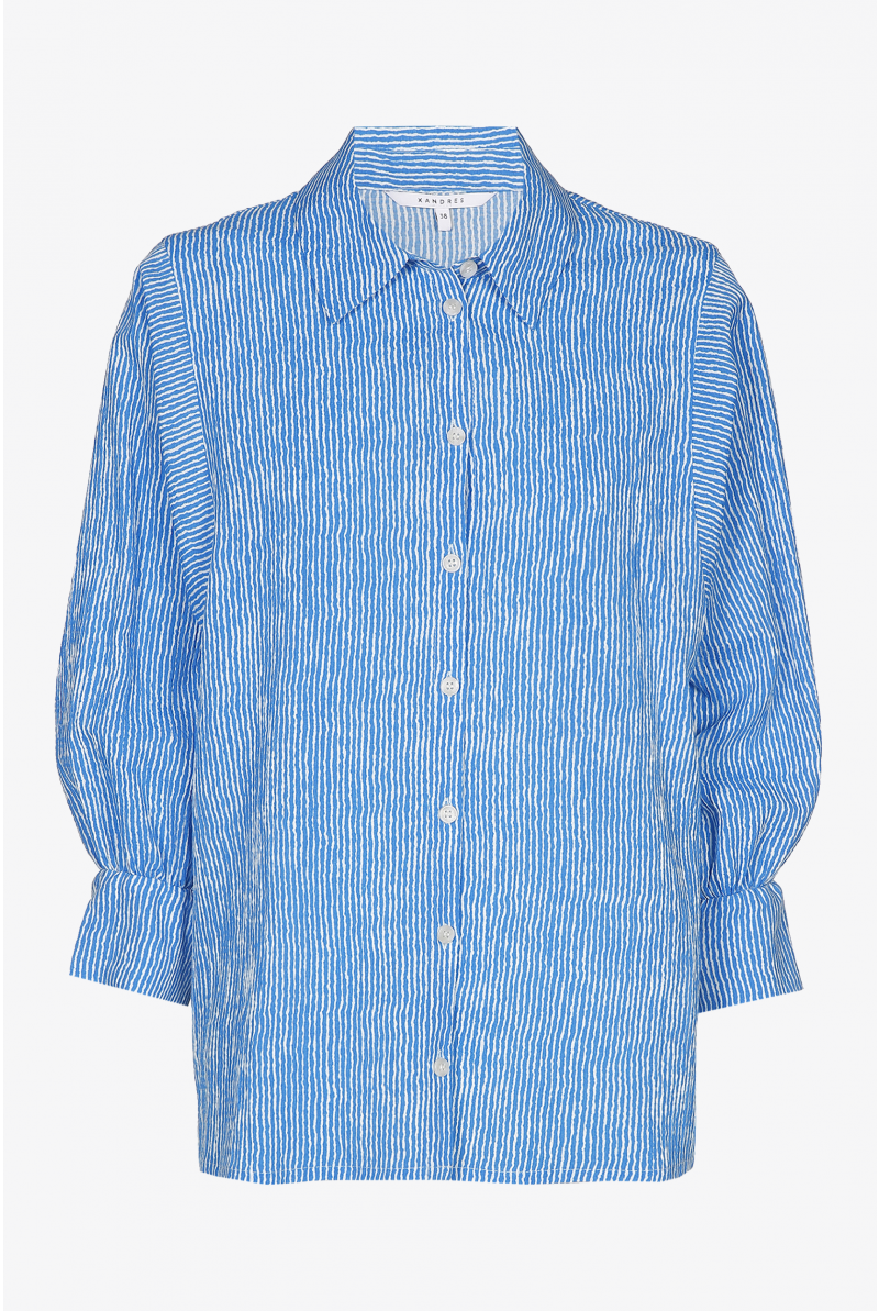 Blouse met gestreepte print