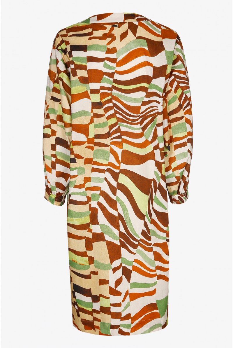 Midijurk met grafische print