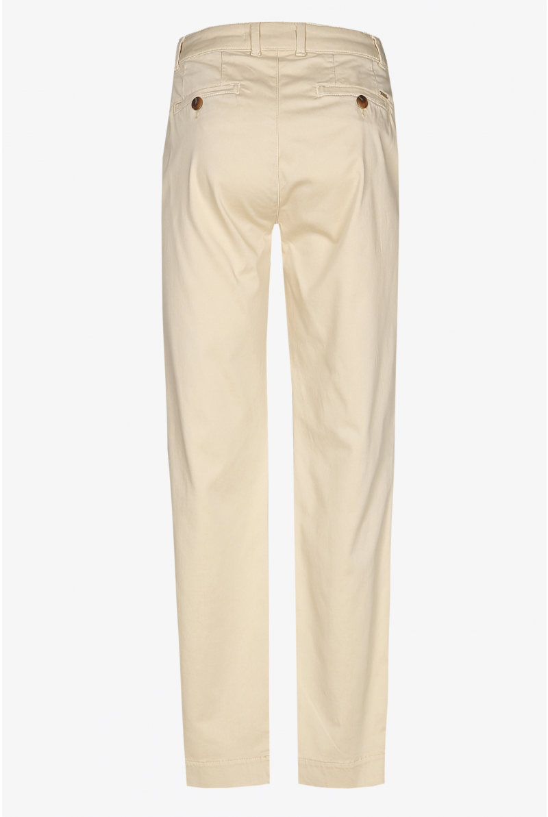 Pantalon doux à jambes étroites