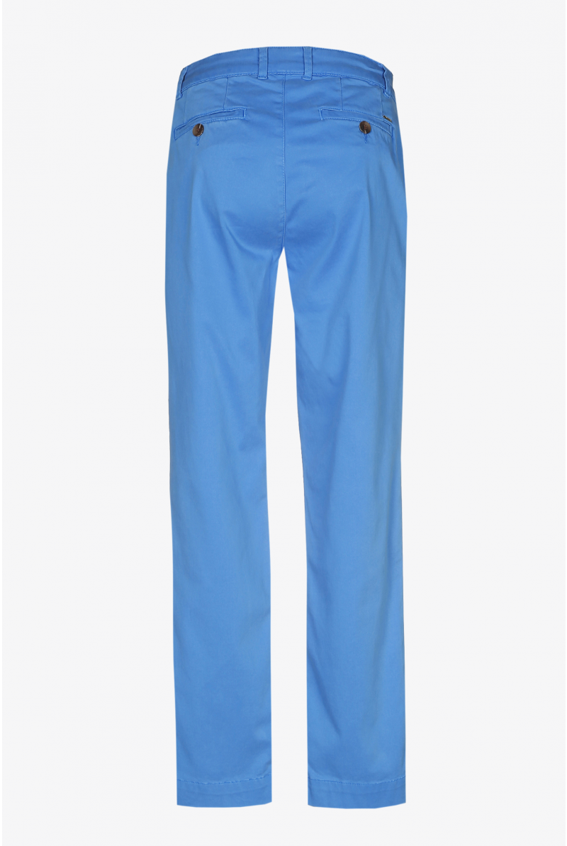 Zachte broek met smalle pijpen