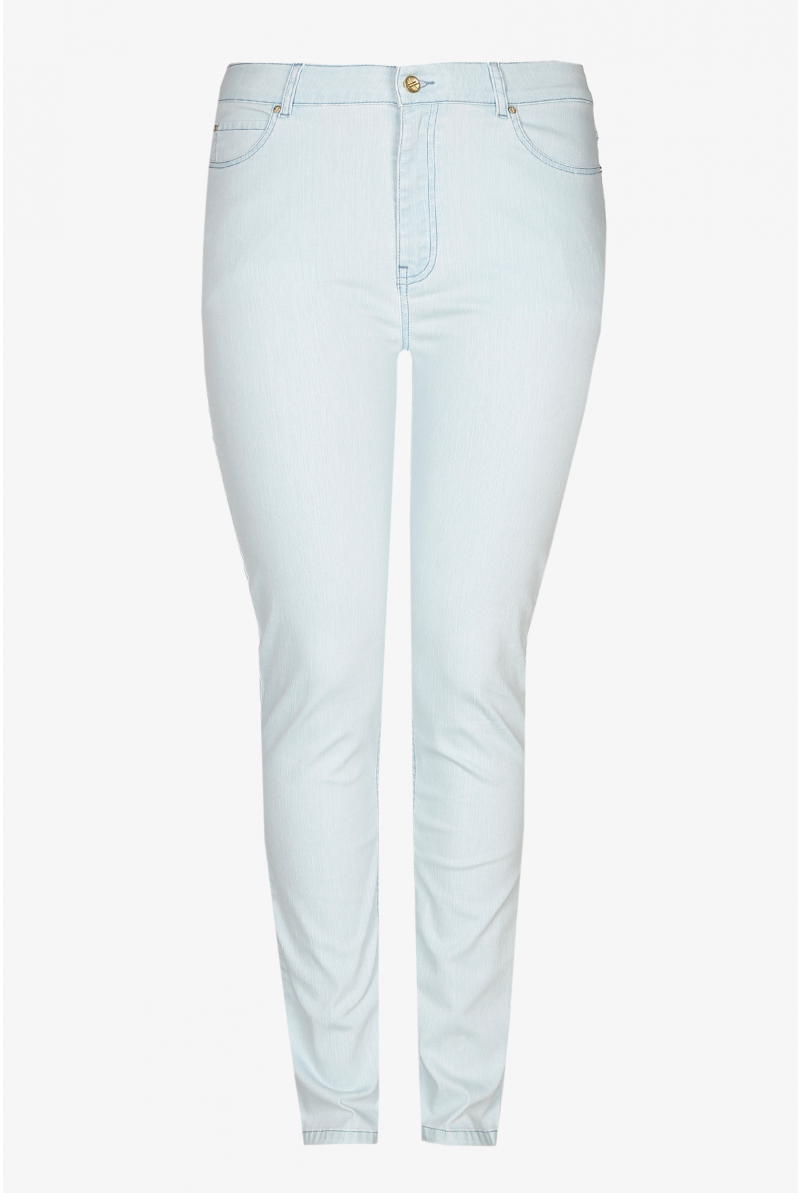 Pantalon extensible à l’aspect jean