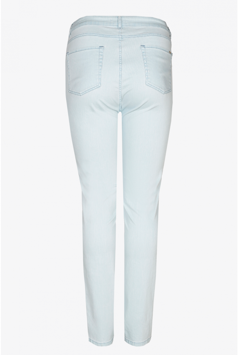 Pantalon extensible à l’aspect jean