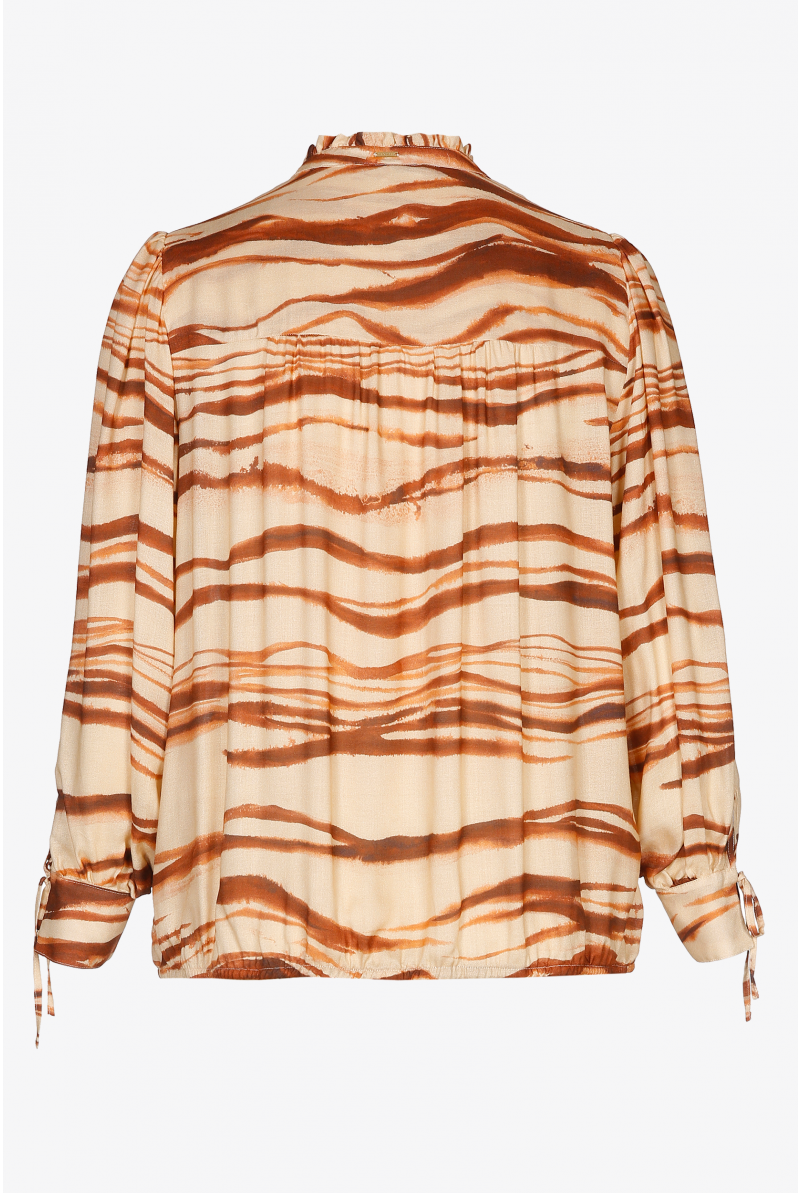 Blouse souple avec élastique