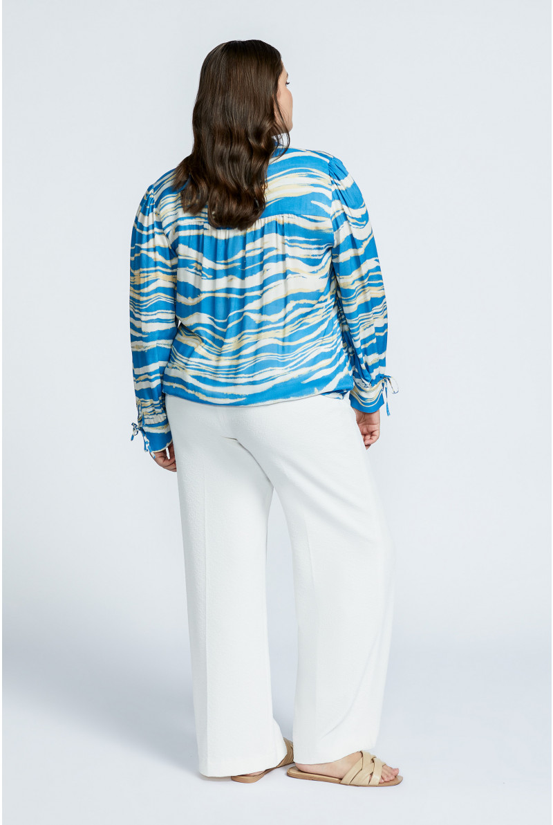 Blouse souple avec élastique