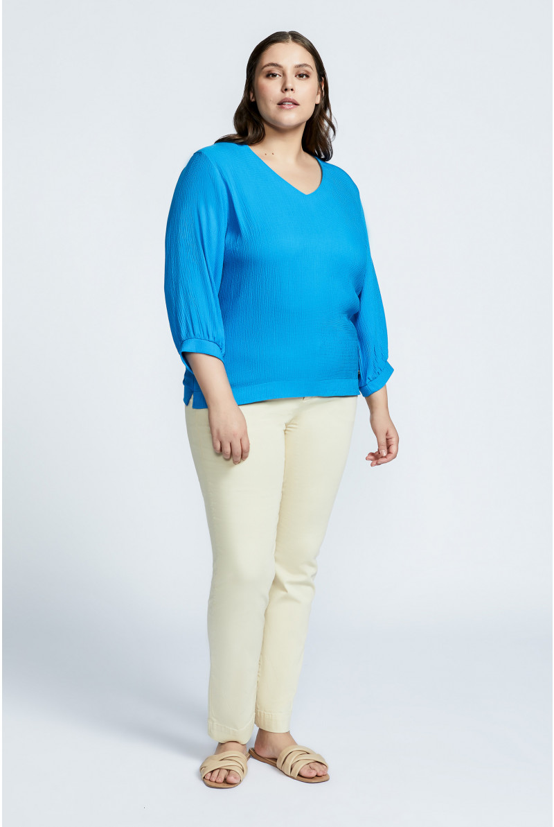 Pantalon doux à jambes étroites