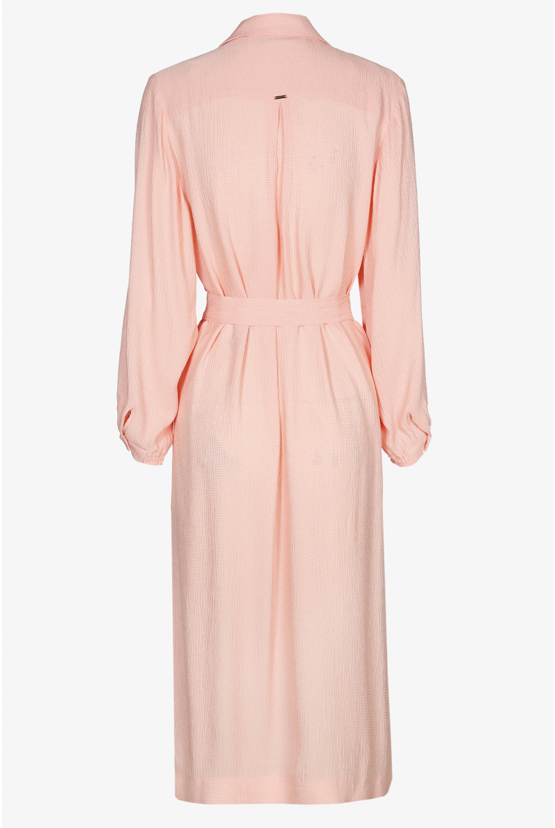 Robe au tomber souple avec ruban à nouer