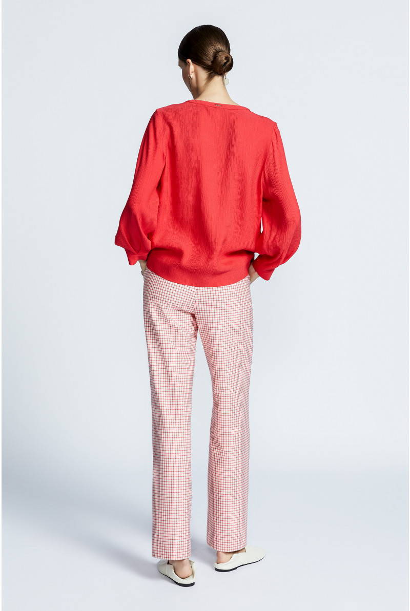 Blouse d’été à col en V